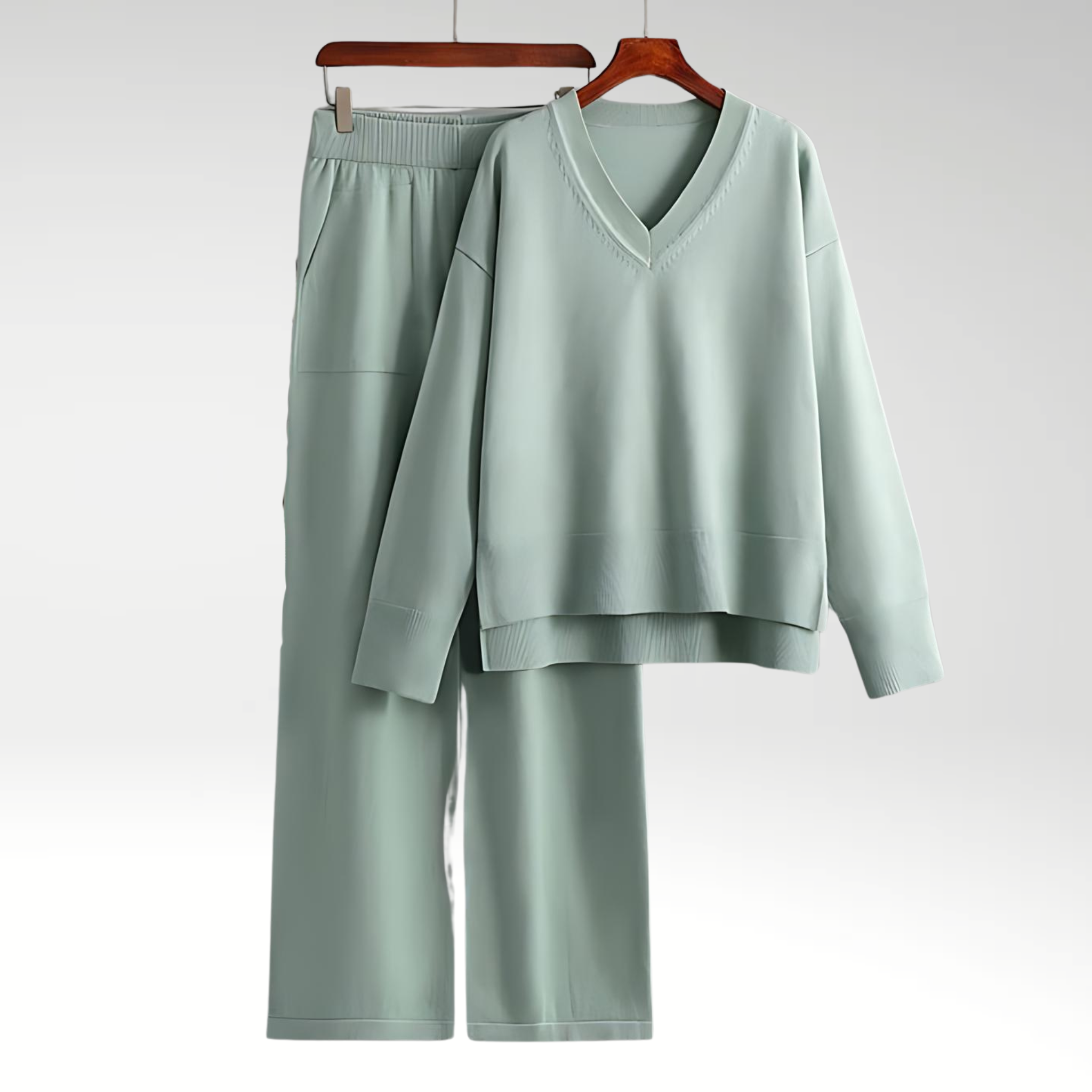 Maison Léa™ | Luxe Ensemble deux pièces col V