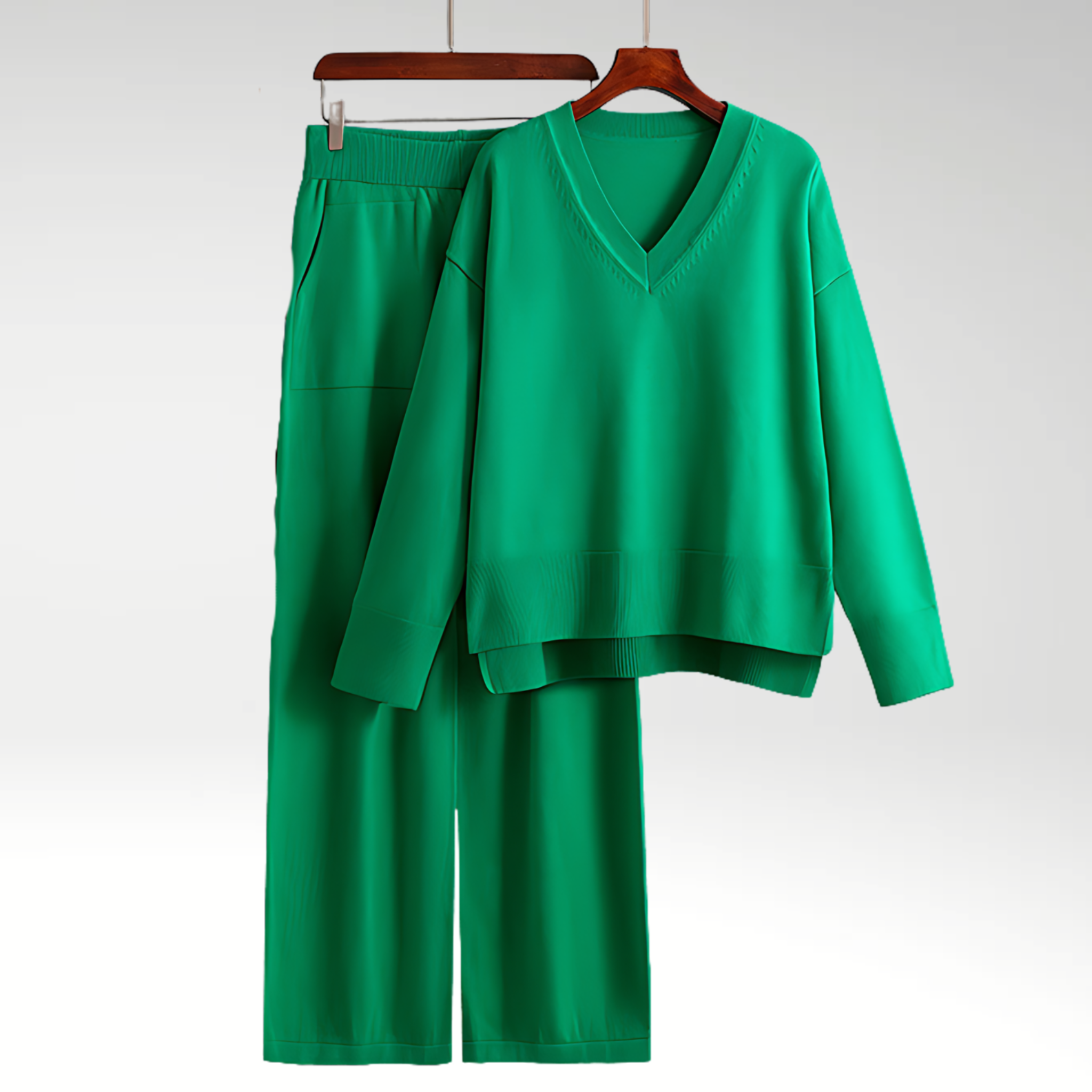 Maison Léa™ | Luxe Ensemble deux pièces col V