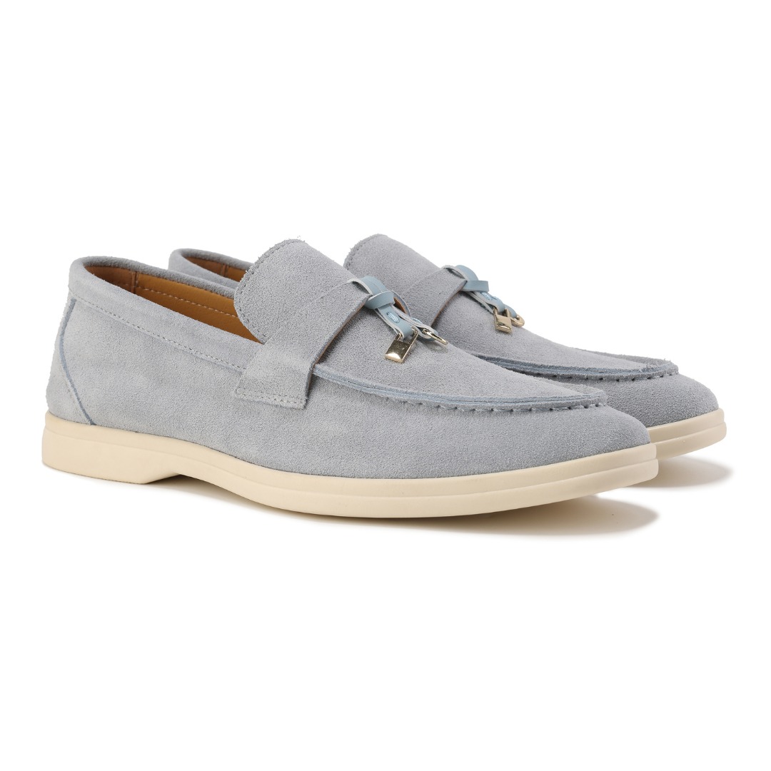 Maison Léa™ | Mocassins en daim Old Money
