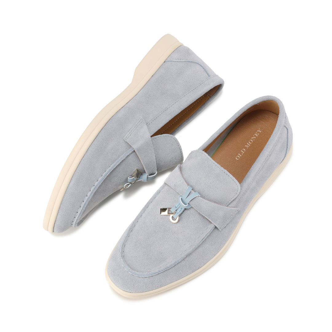 Maison Léa™ | Mocassins en daim Old Money