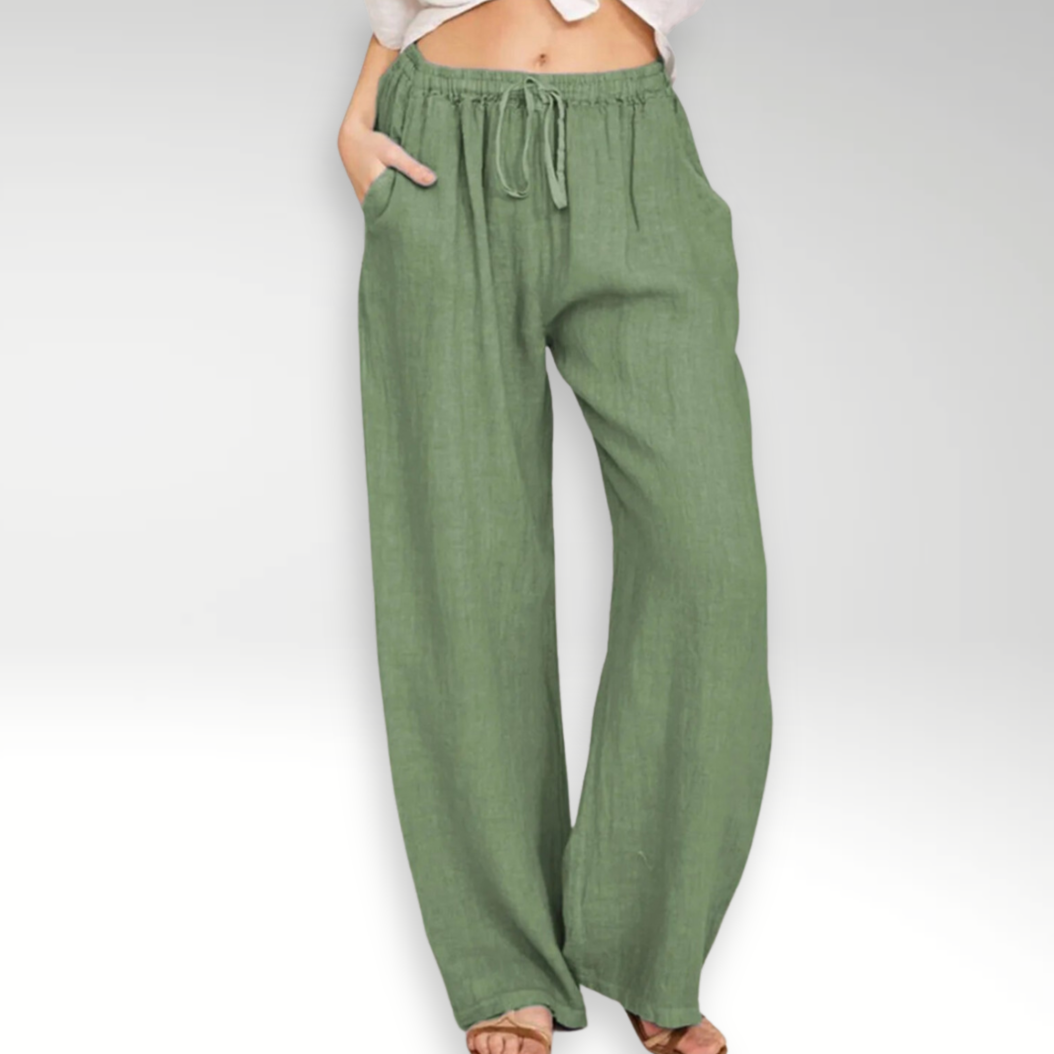 Maison Léa™ | Pantalon confort à jambe large