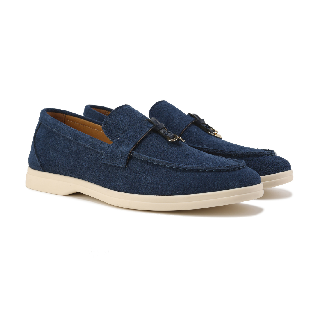 Maison Léa™ | Mocassins en daim Old Money