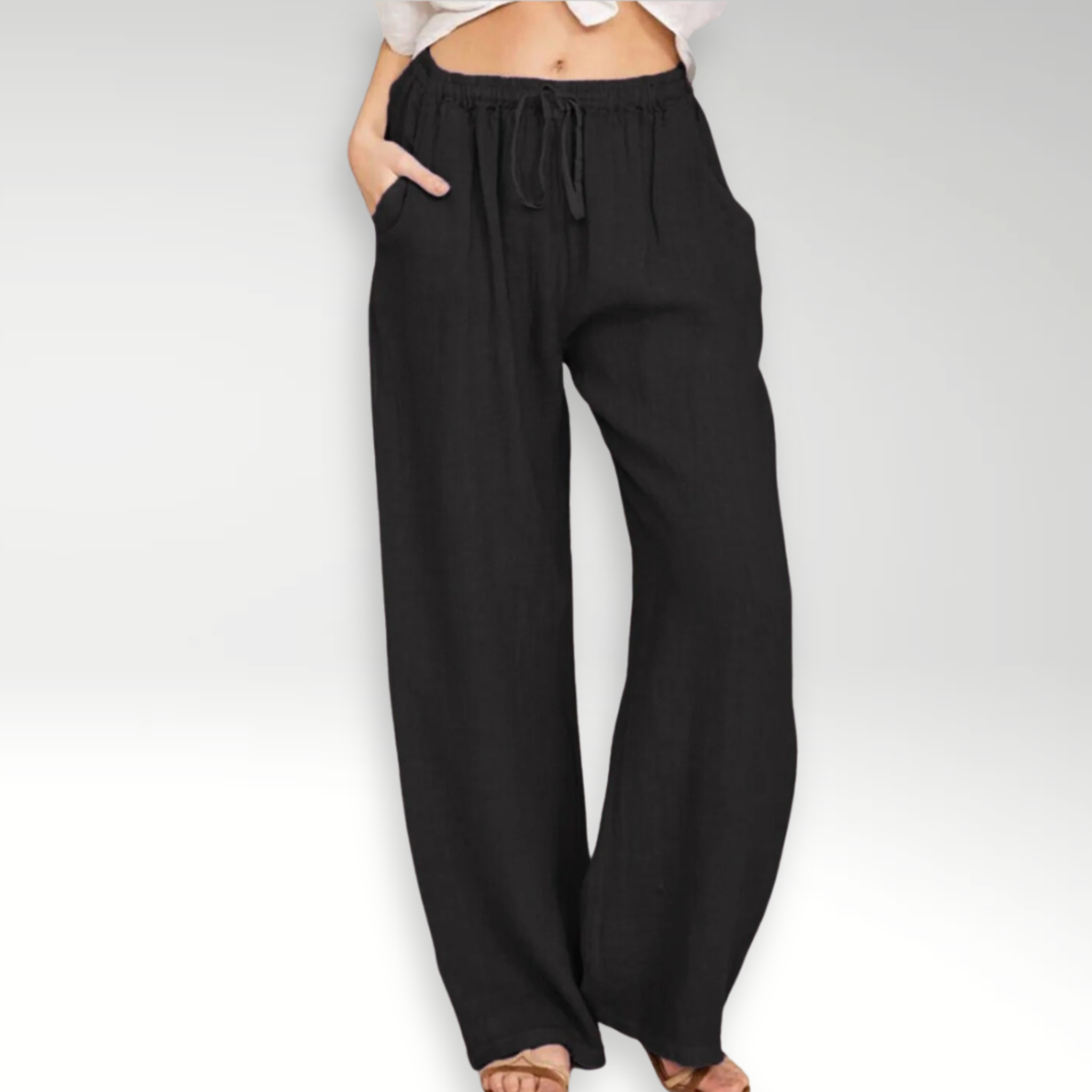 Maison Léa™ | Pantalon confort à jambe large