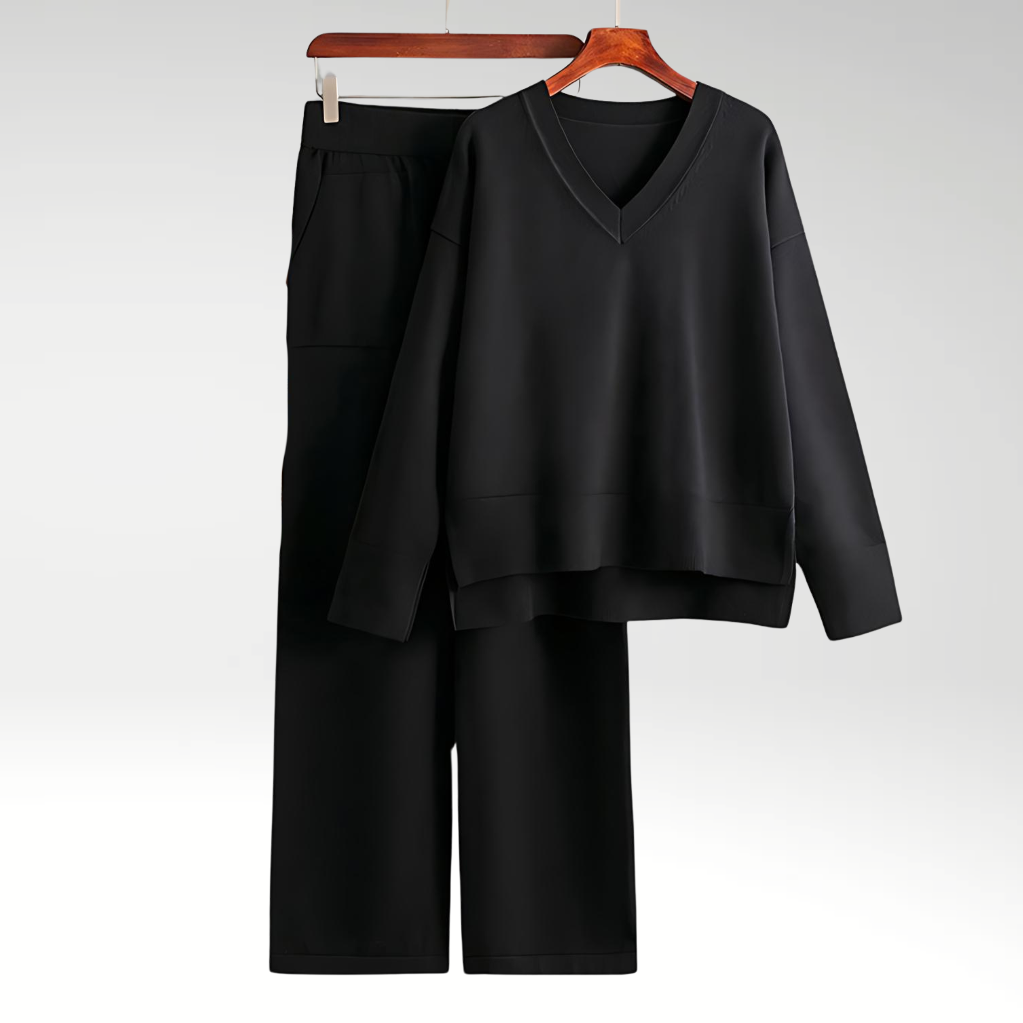 Maison Léa™ | Luxe Ensemble deux pièces col V