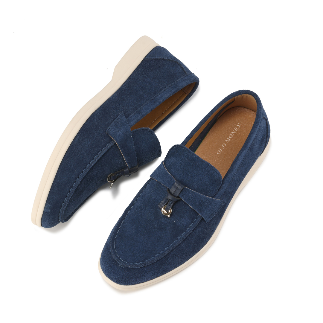 Maison Léa™ | Mocassins en daim Old Money