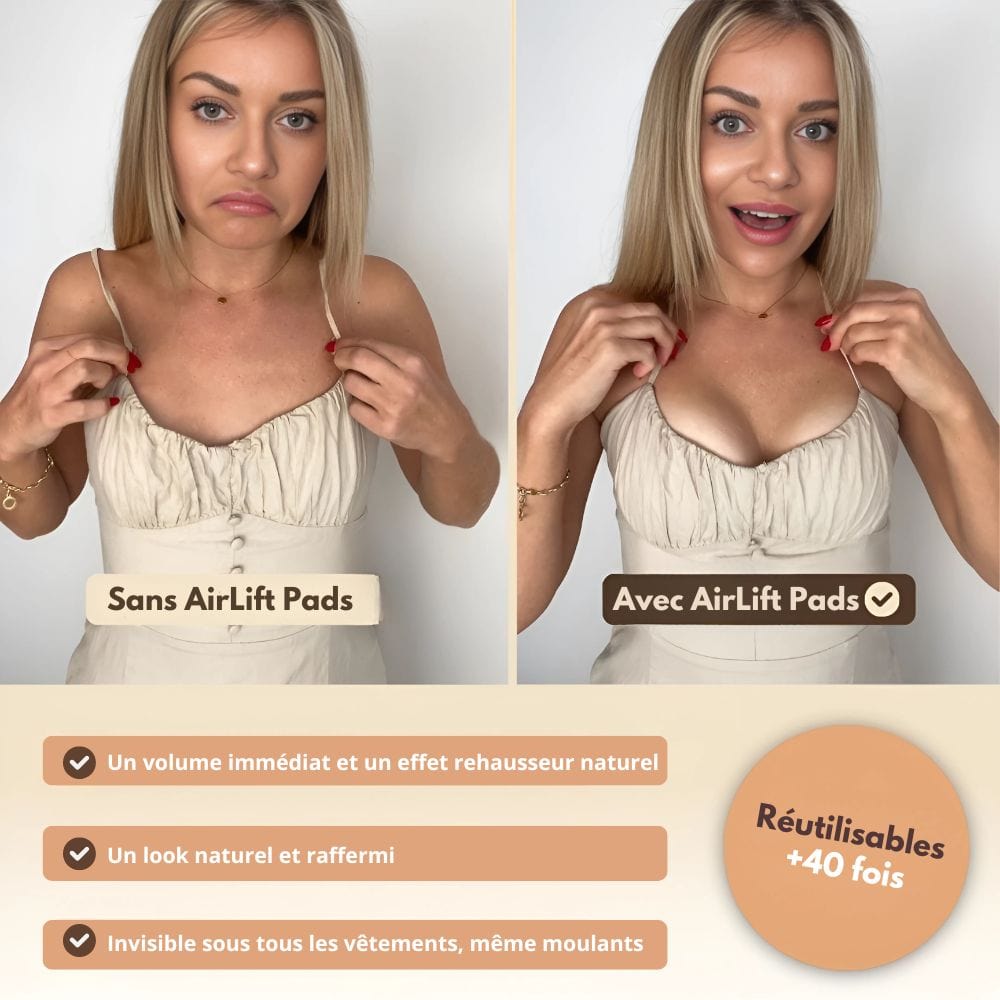 AirLift Pads - Effet push-up naturel