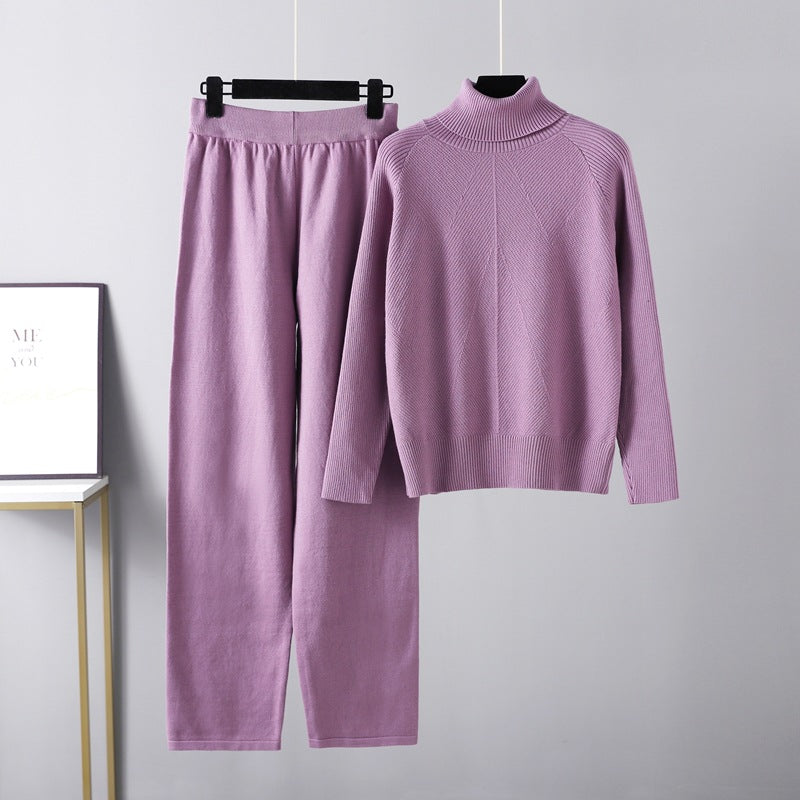 Maison Léa™ | Ensemble deux pièces Lounge en tricot torsadé