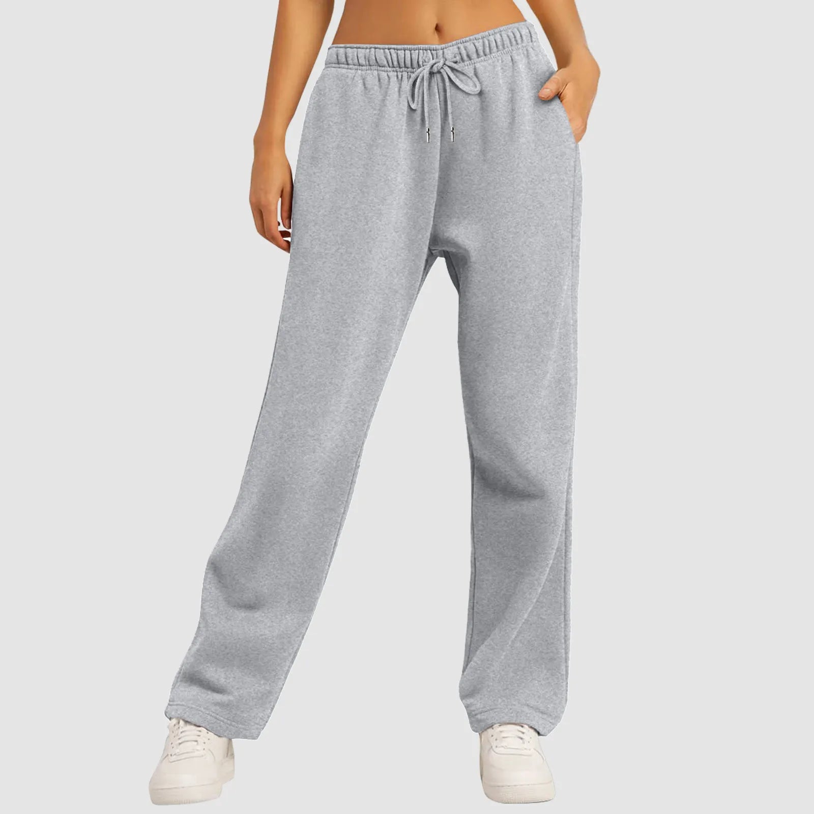 Maison Léa™ | Joggers à jambe large et coupe décontractée