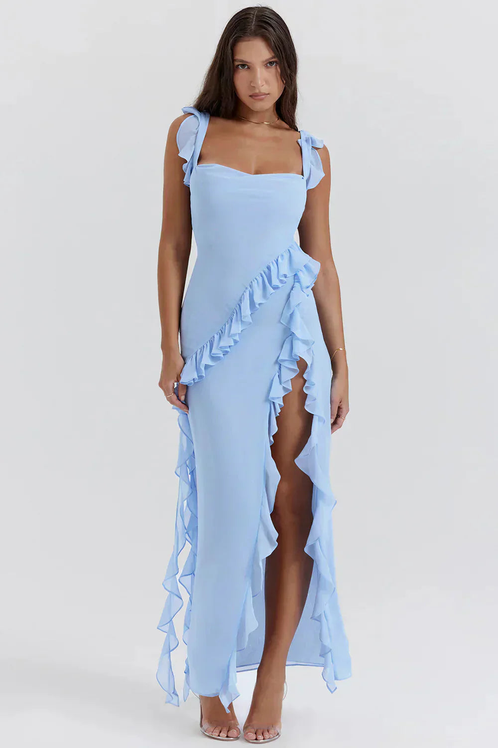 Maison Léa™ | Robe élégante avec jambes ouvertes