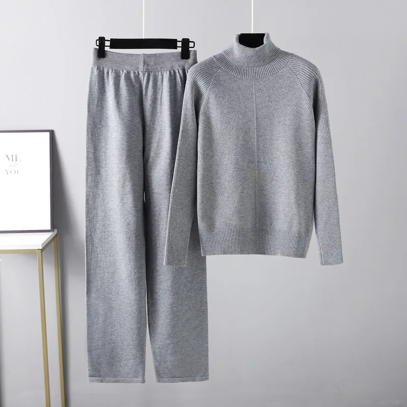 Maison Léa™ | Ensemble deux pièces Lounge en tricot torsadé