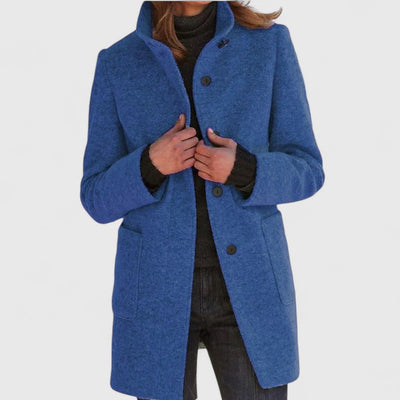 Jacqueline™ | Manteau femme à col haut