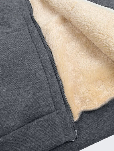 Veste douillette avec capuche