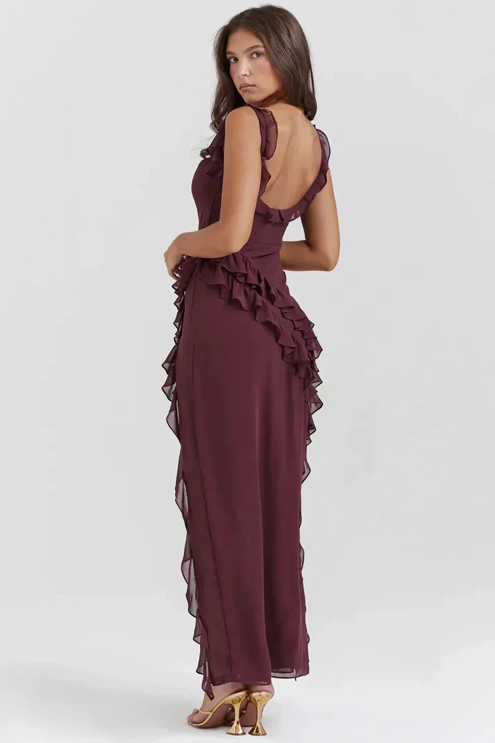 Maison Léa™ | Robe élégante avec jambes ouvertes