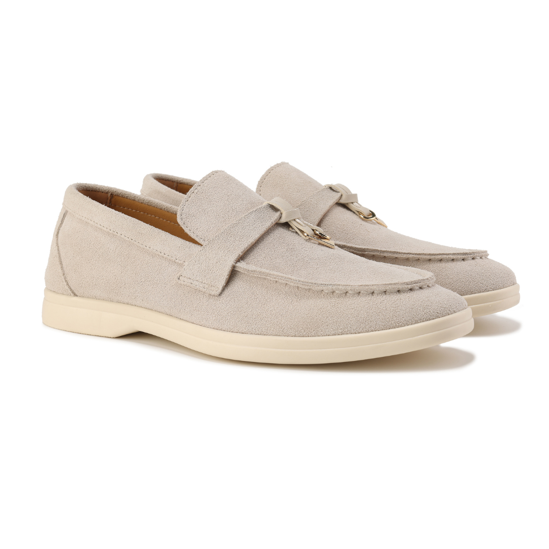 Maison Léa™ | Mocassins en daim Old Money