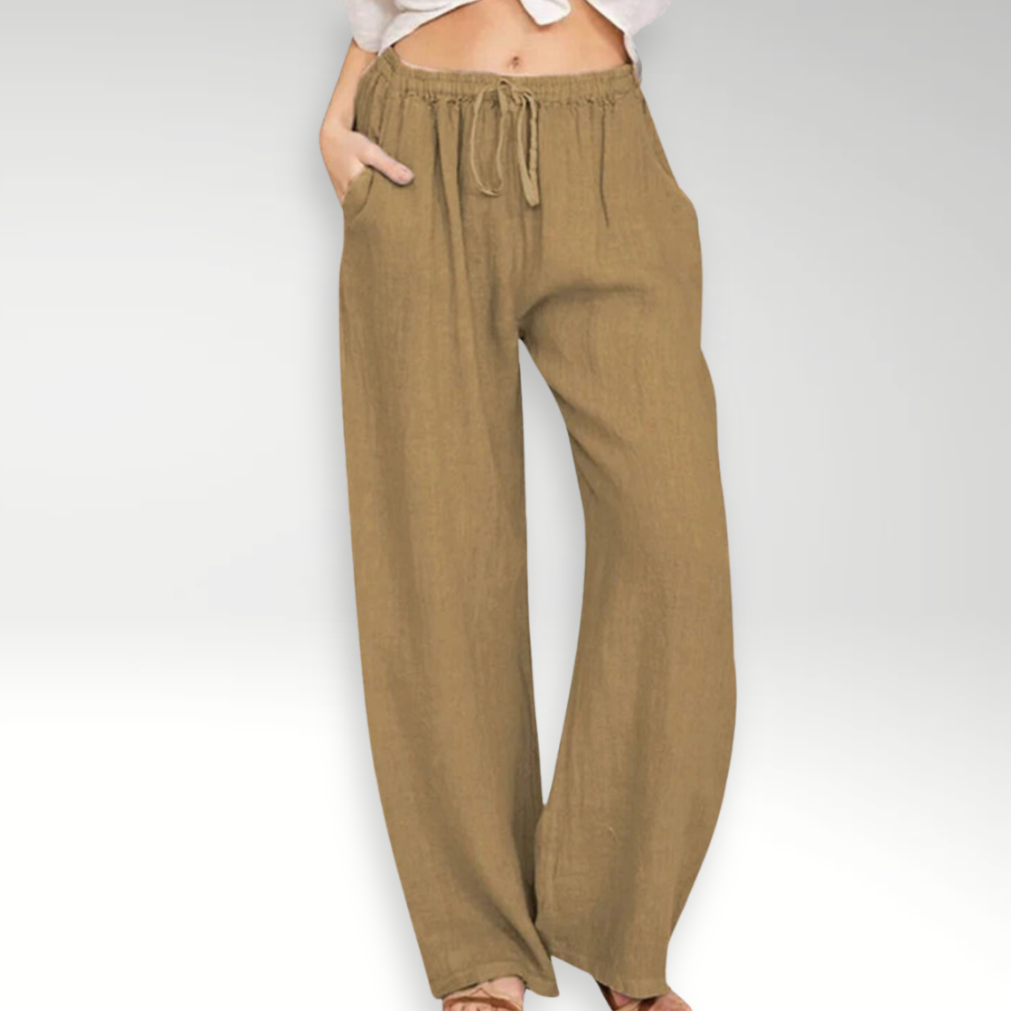 Maison Léa™ | Pantalon confort à jambe large