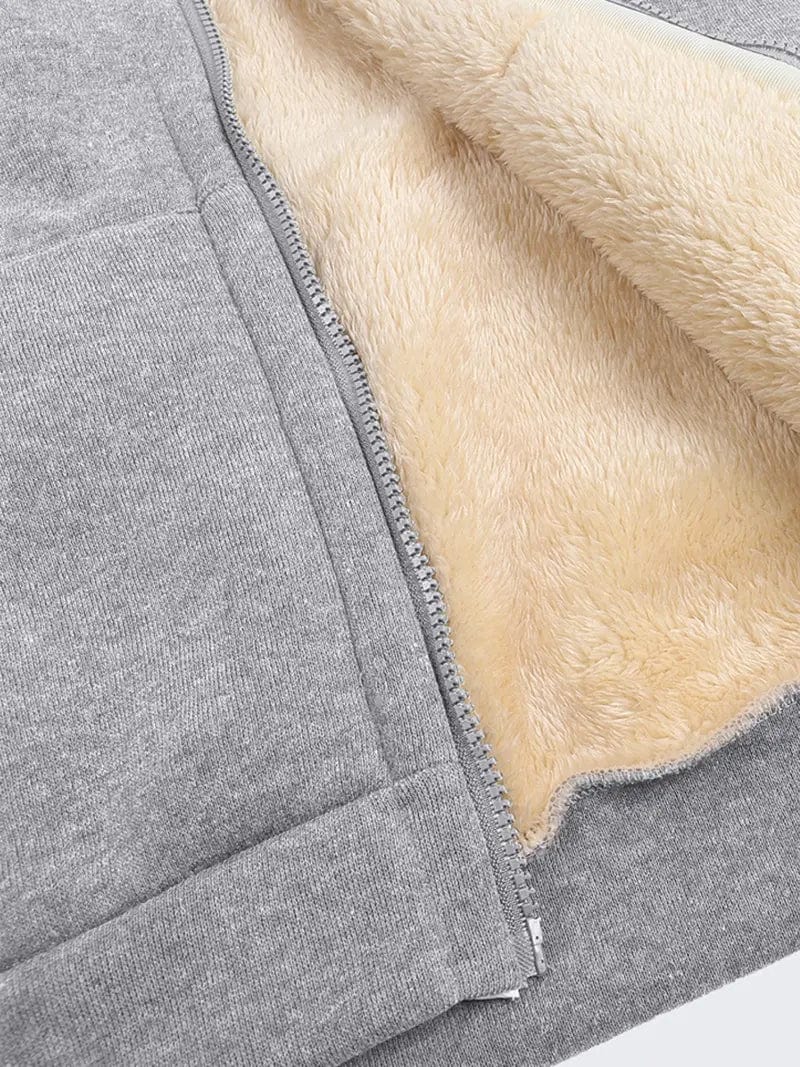 Veste douillette avec capuche
