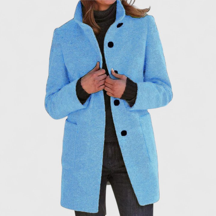 Jacqueline™ | Manteau femme à col haut