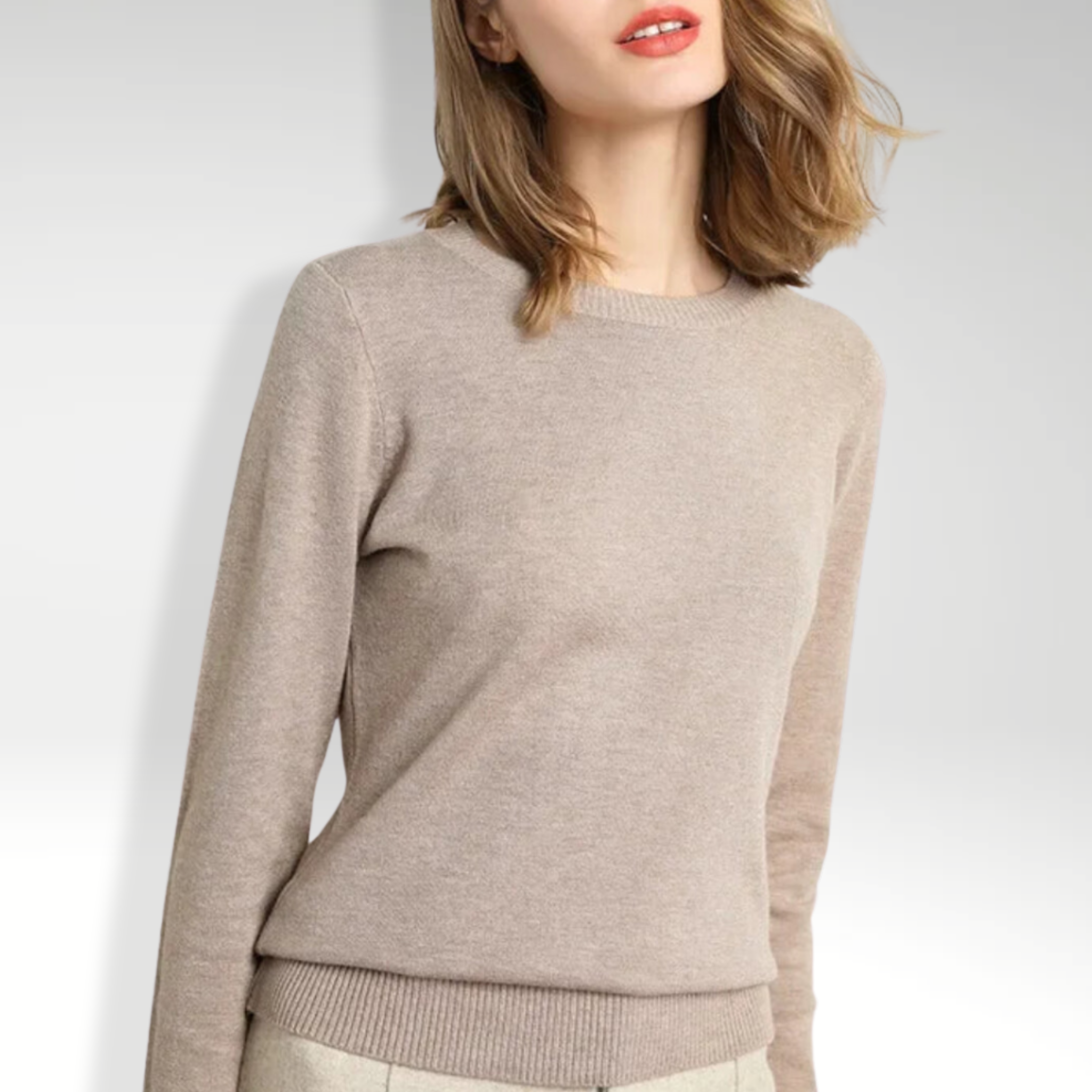 Maison Léa™ | Pull confort en laine essentiel