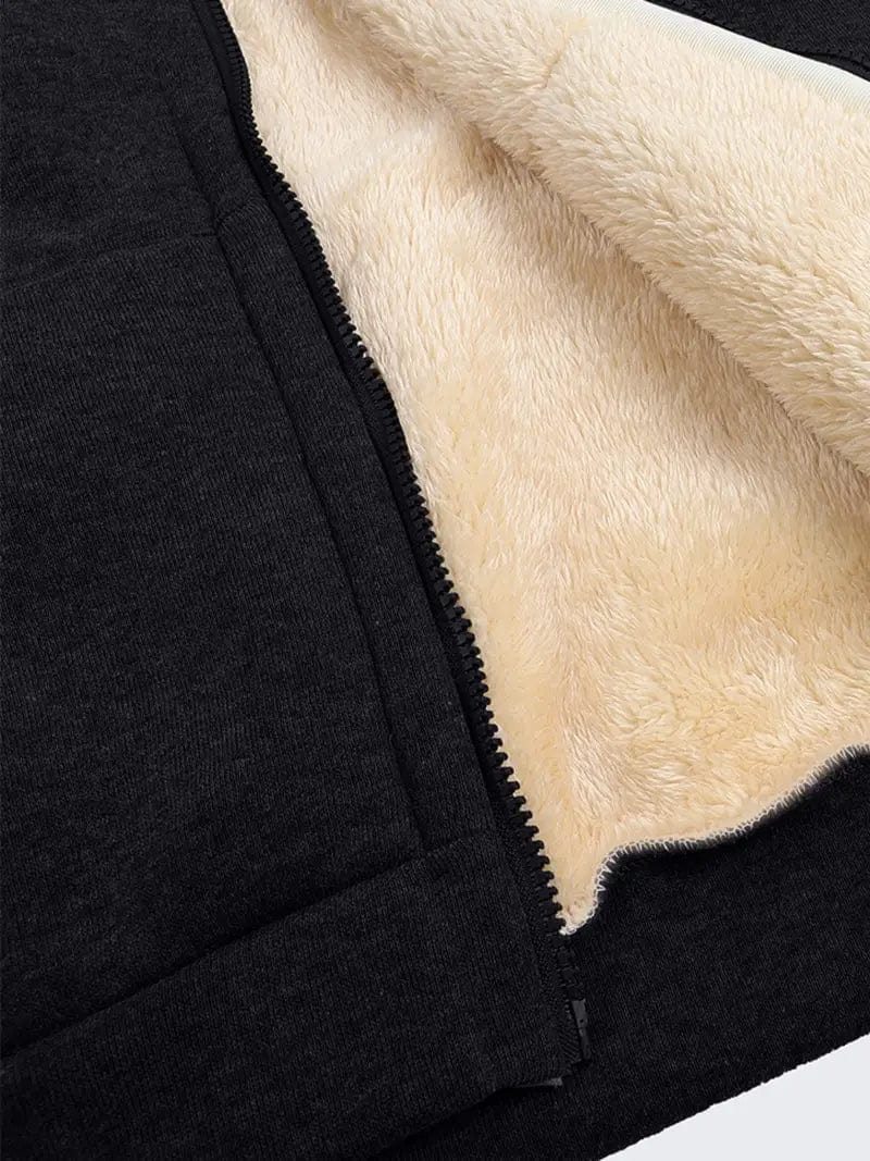 Veste douillette avec capuche