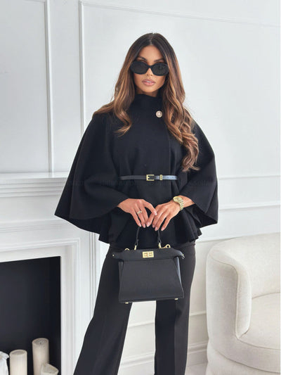 Pauline™ | Veste papillon chic avec ceinture