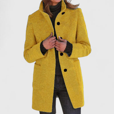 Jacqueline™ | Manteau femme à col haut