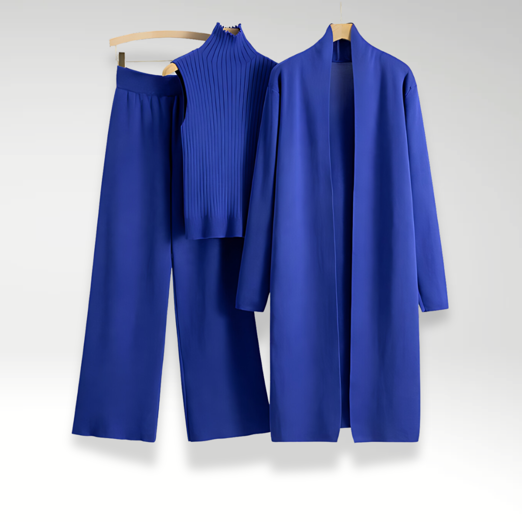 Maison Léa™ | Ensemble trois pièces en maille Luxe