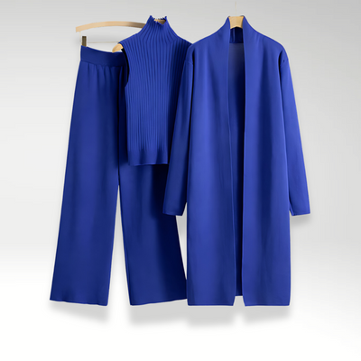 Maison Léa™ | Ensemble trois pièces en maille Luxe
