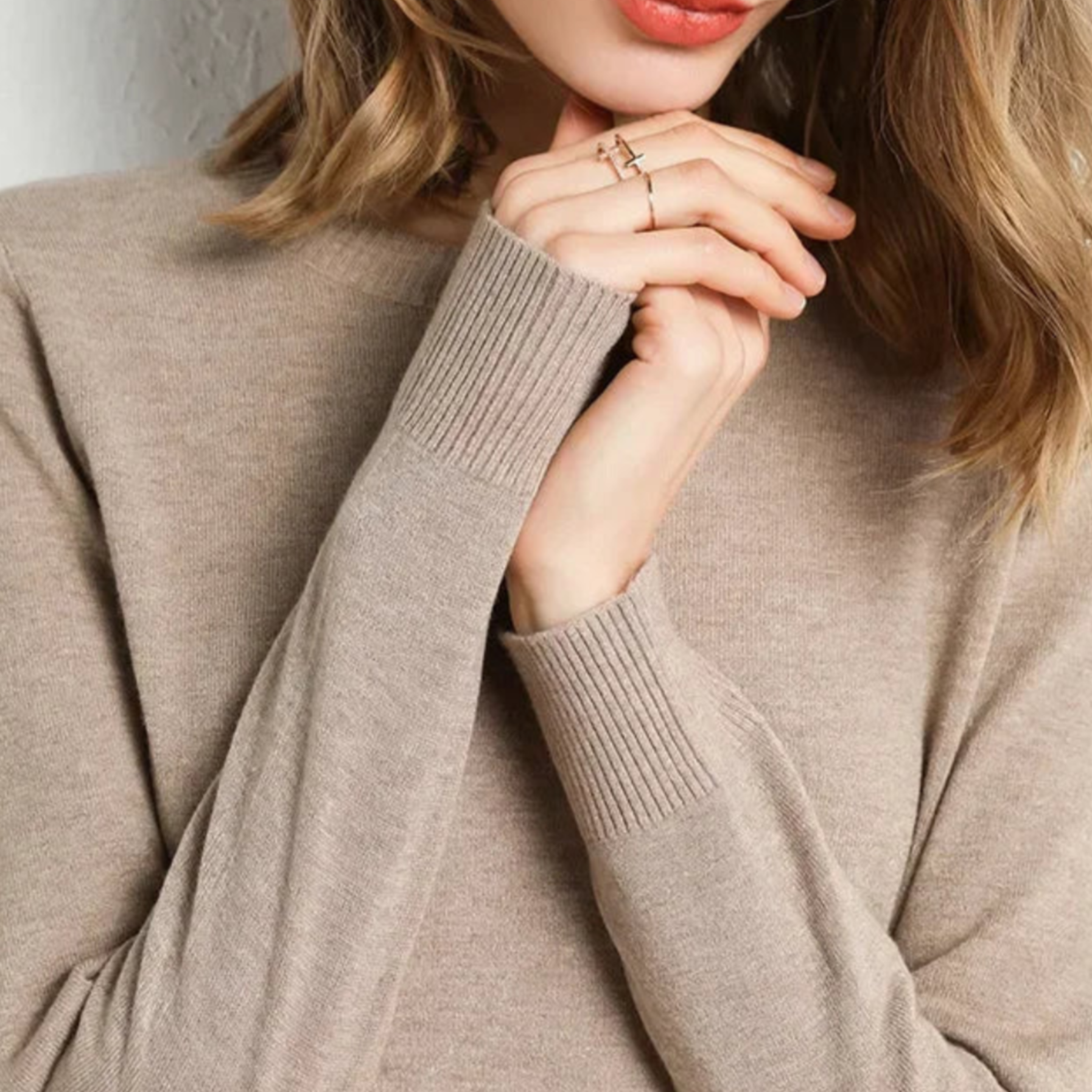 Maison Léa™ | Pull confort en laine essentiel