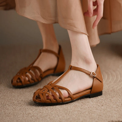 Callen Genuine Leather Flats