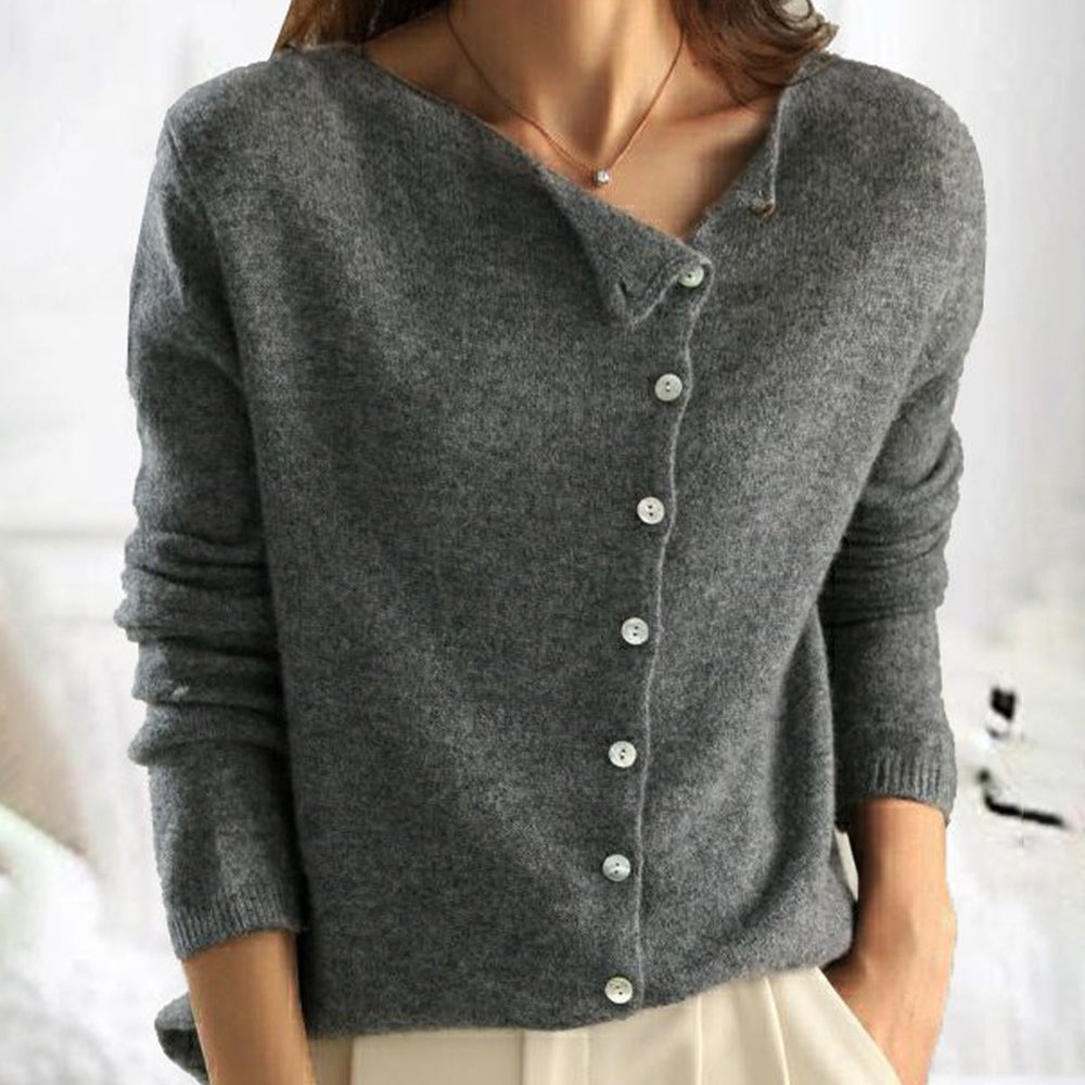 Maison Léa™ | Cardigan classique en maille boutonnée