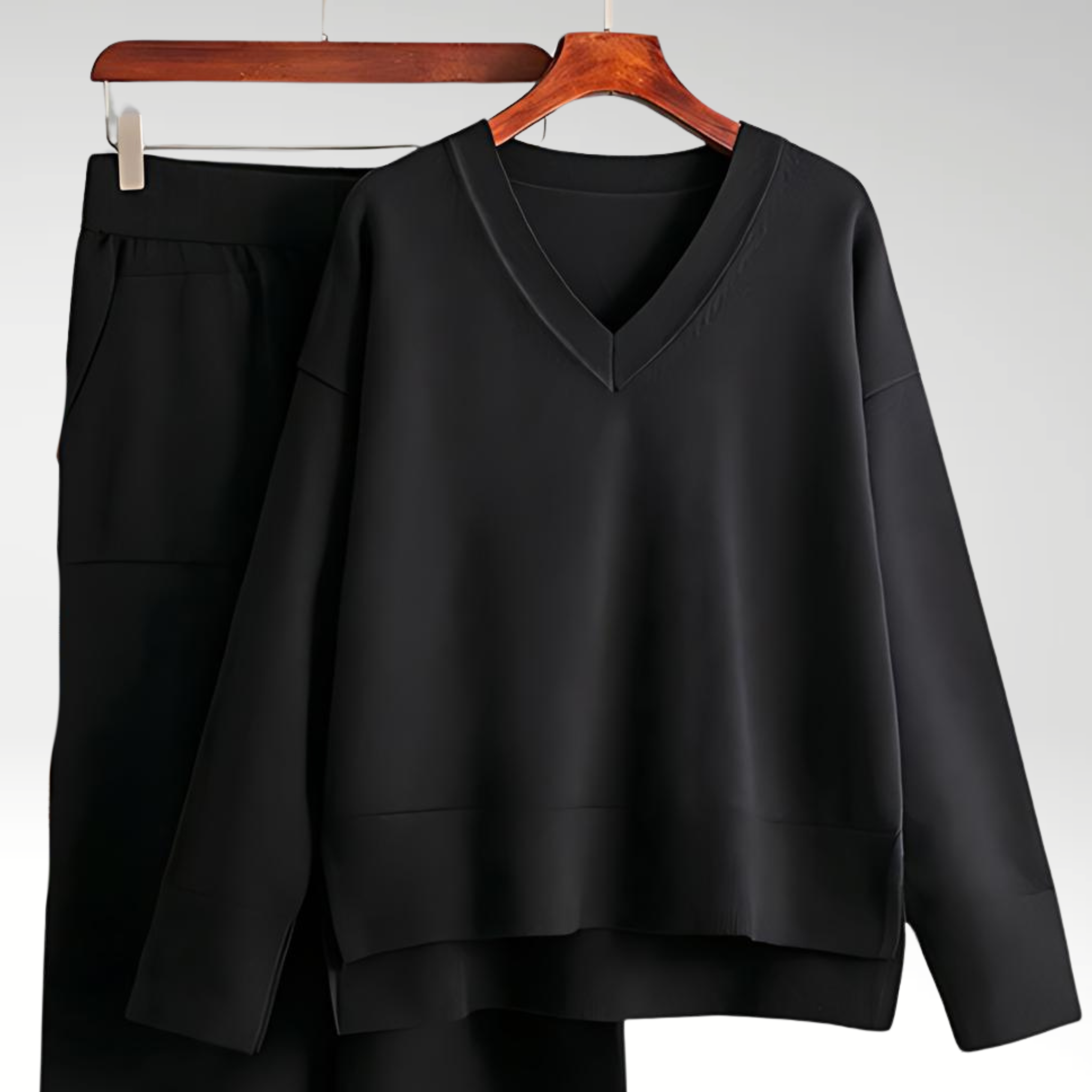 Maison Léa™ | Luxe Ensemble deux pièces col V