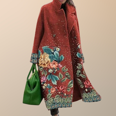 Elizara | Oversizní dámský kabát