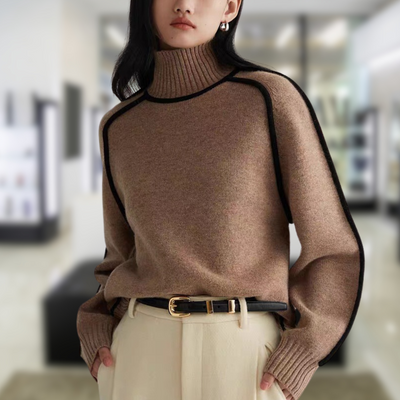 Maison Léa™ | Pull à col roulé confortable