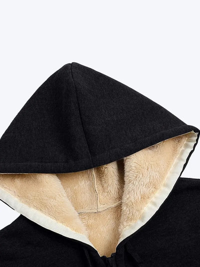 Veste douillette avec capuche