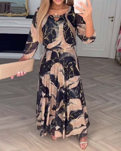 Liviana | Elegancka sukienka z szyfonu