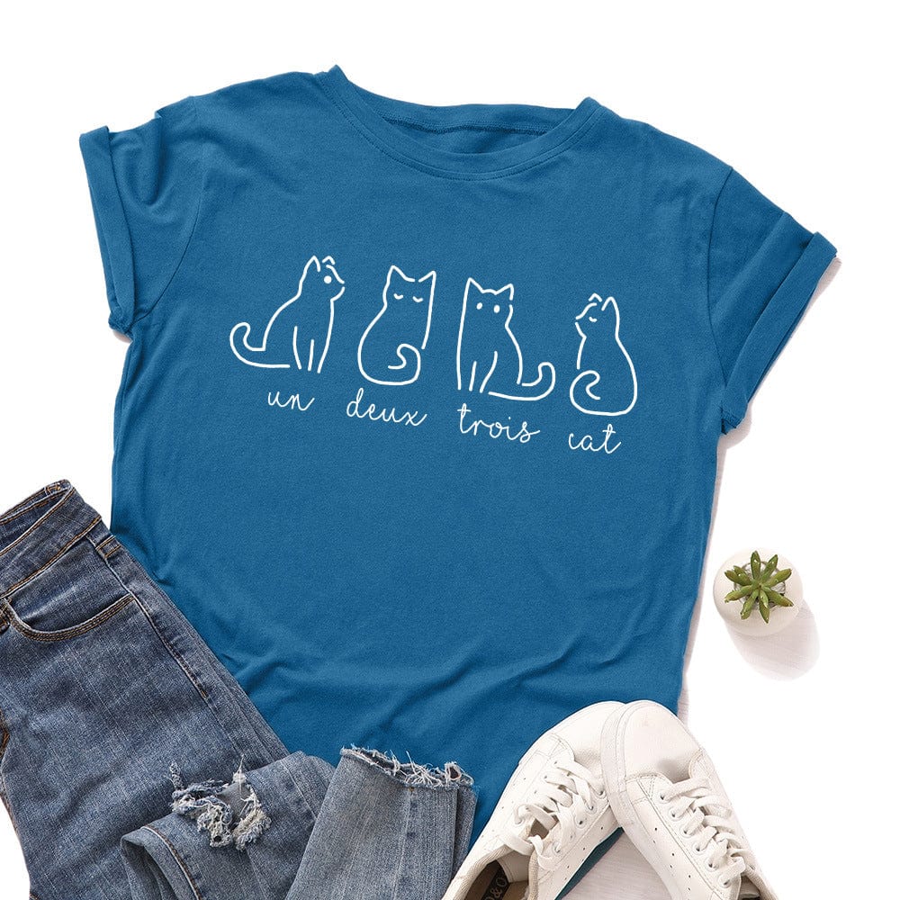 T-shirt trois petits chats