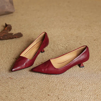 Anok Genuine Leather Heels