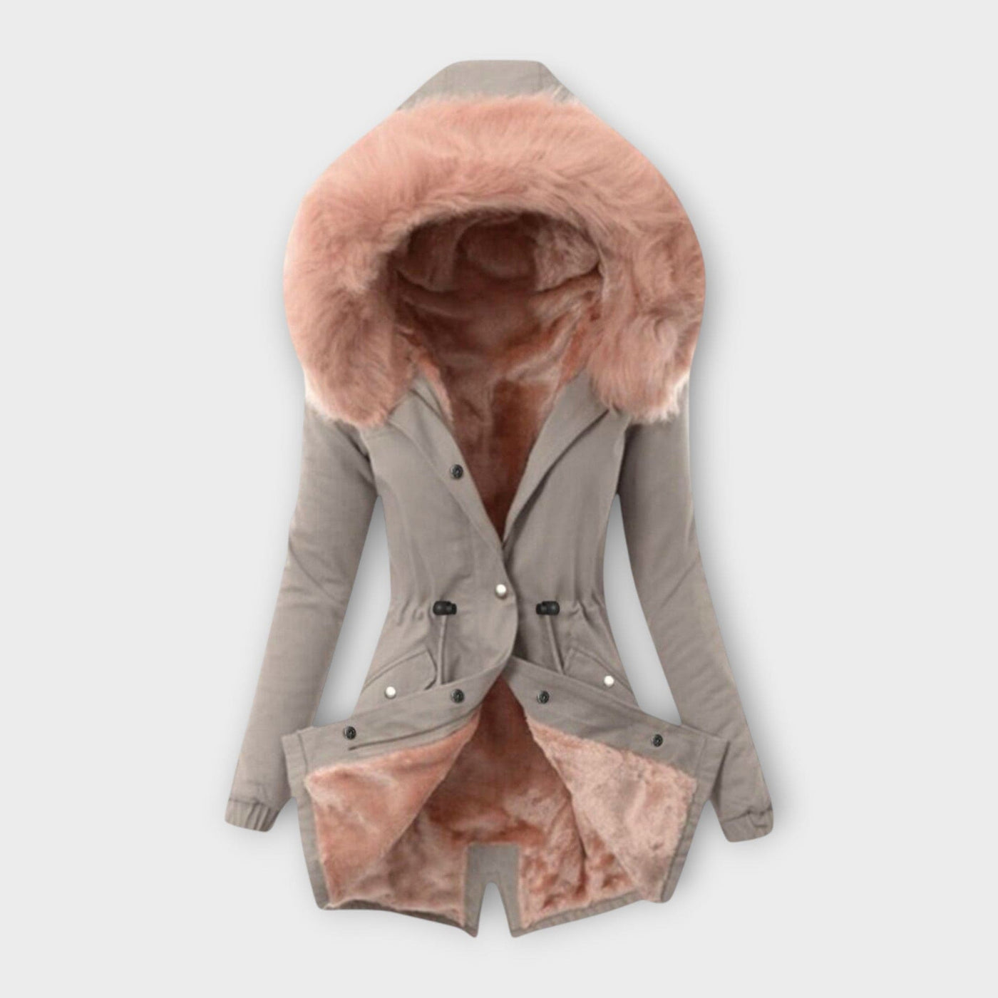Veste longue élégante et ultra-chaude