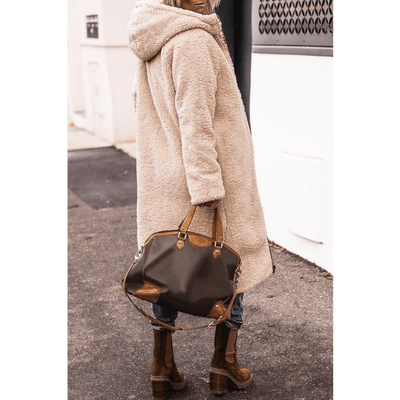 Manteau réversible en polaire