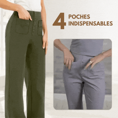 Pantalon respirant et léger - tissu ultra-extensible