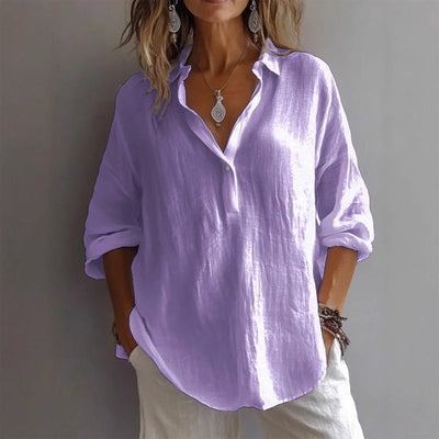 Fleur Relaxed Linen Shirt