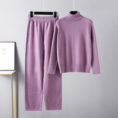 Maison Léa™ | Ensemble deux pièces Lounge en tricot torsadé