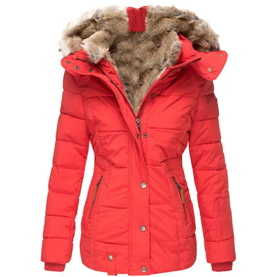 Maison Léa™ | Manteau d'hiver chaud avec doublure en fourrure