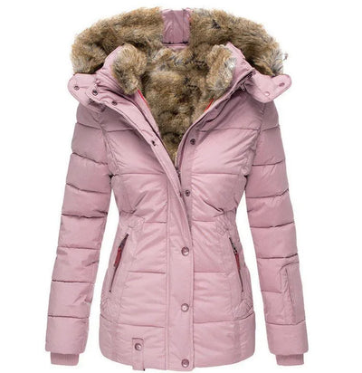 Maison Léa™ | Manteau d'hiver chaud avec doublure en fourrure