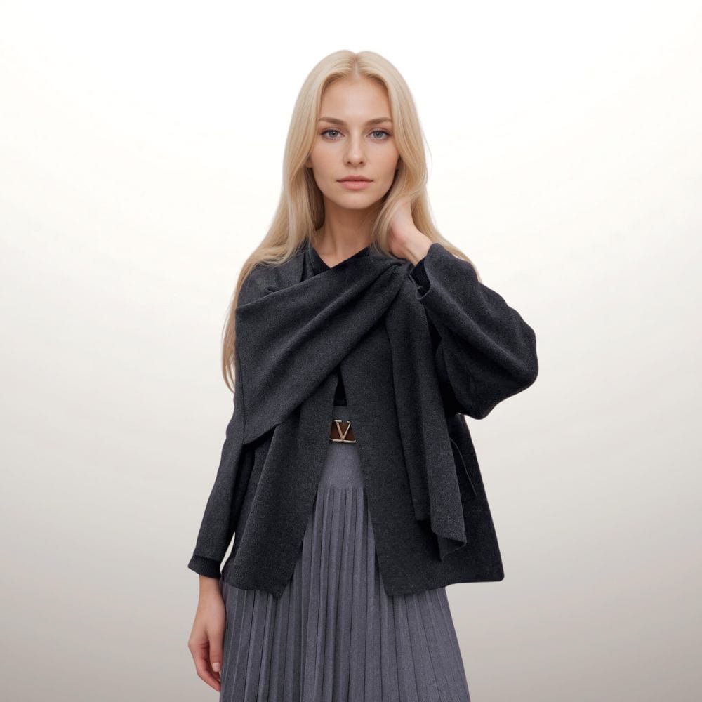 Cape asymétrique chic