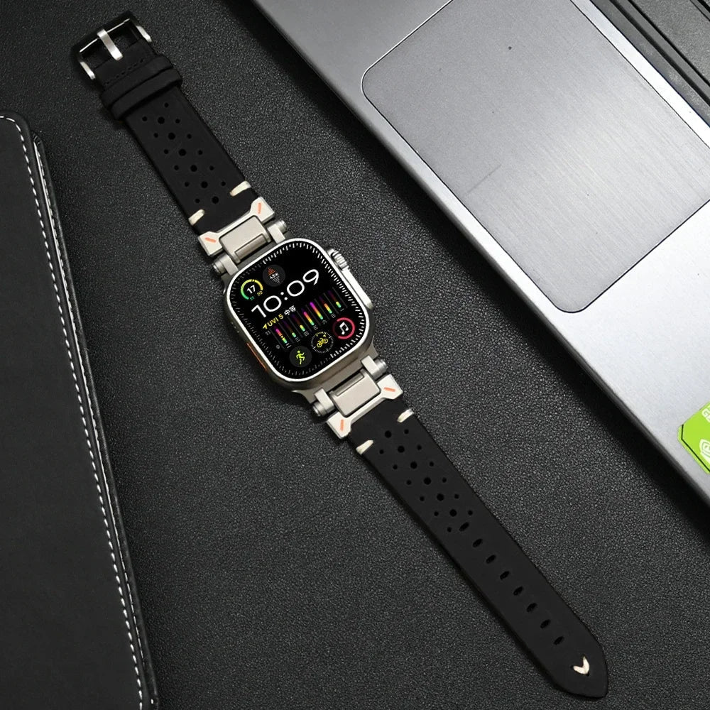Jacek Leather Apple Watch Band
