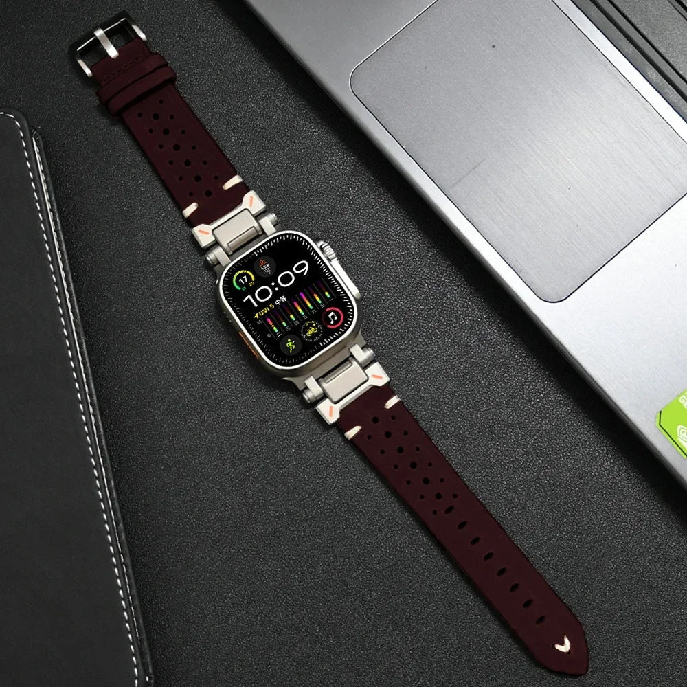 Jacek Leather Apple Watch Band