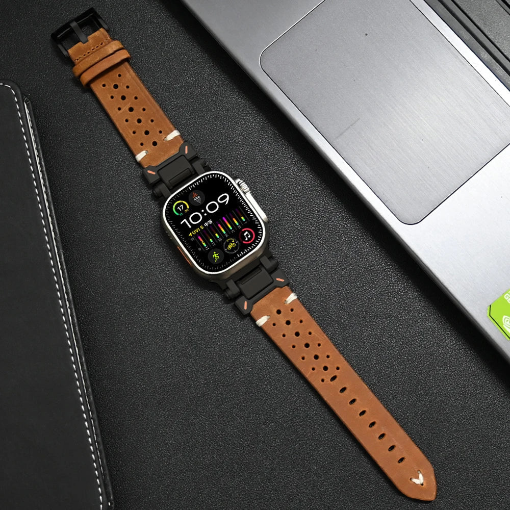 Jacek Leather Apple Watch Band