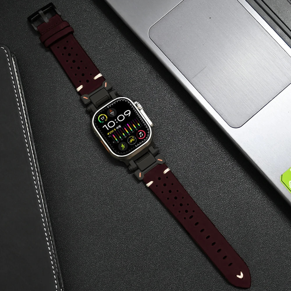 Jacek Leather Apple Watch Band