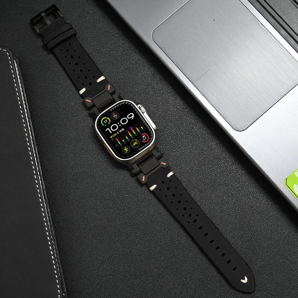 Jacek Leather Apple Watch Band
